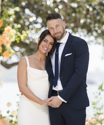 Rhi and Jeff on Married At First Sight (MAFS) 2025