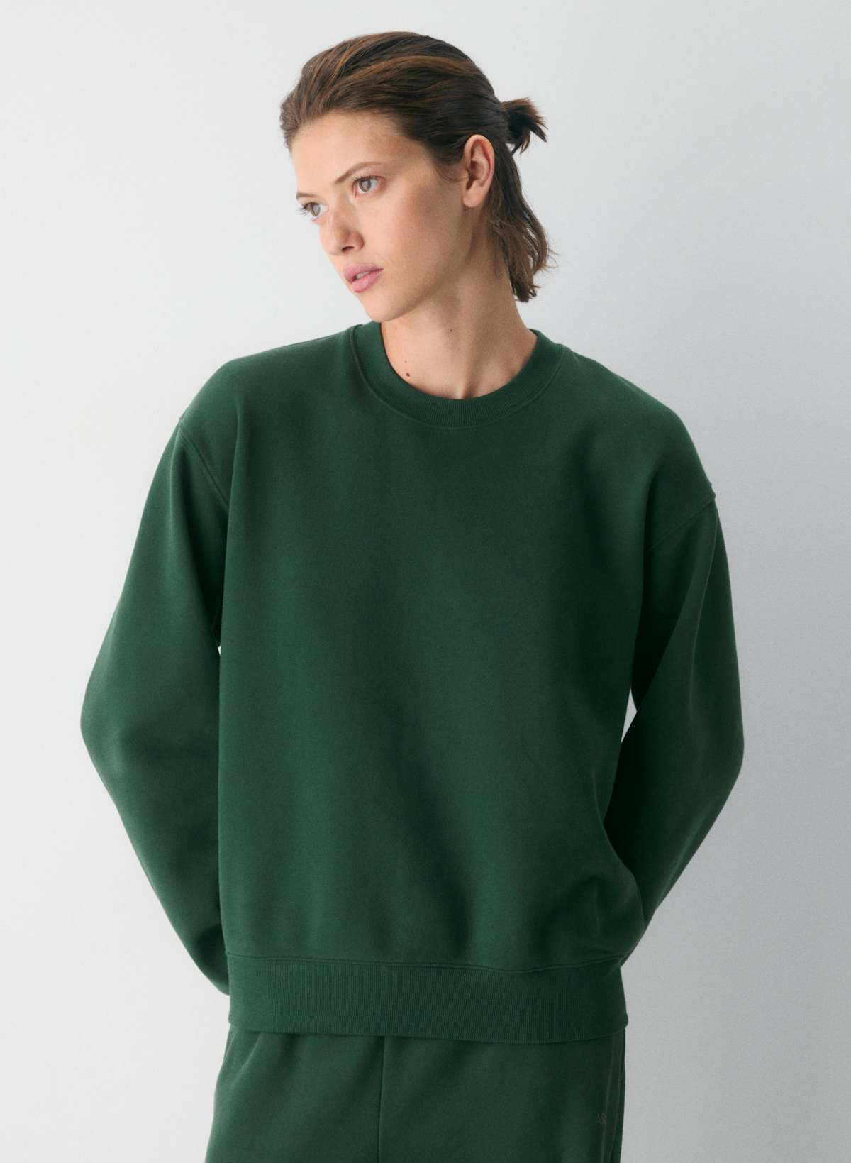 Gap × Sandy Liang ヴィーガンファー ハーフジッププルオーバー Gap