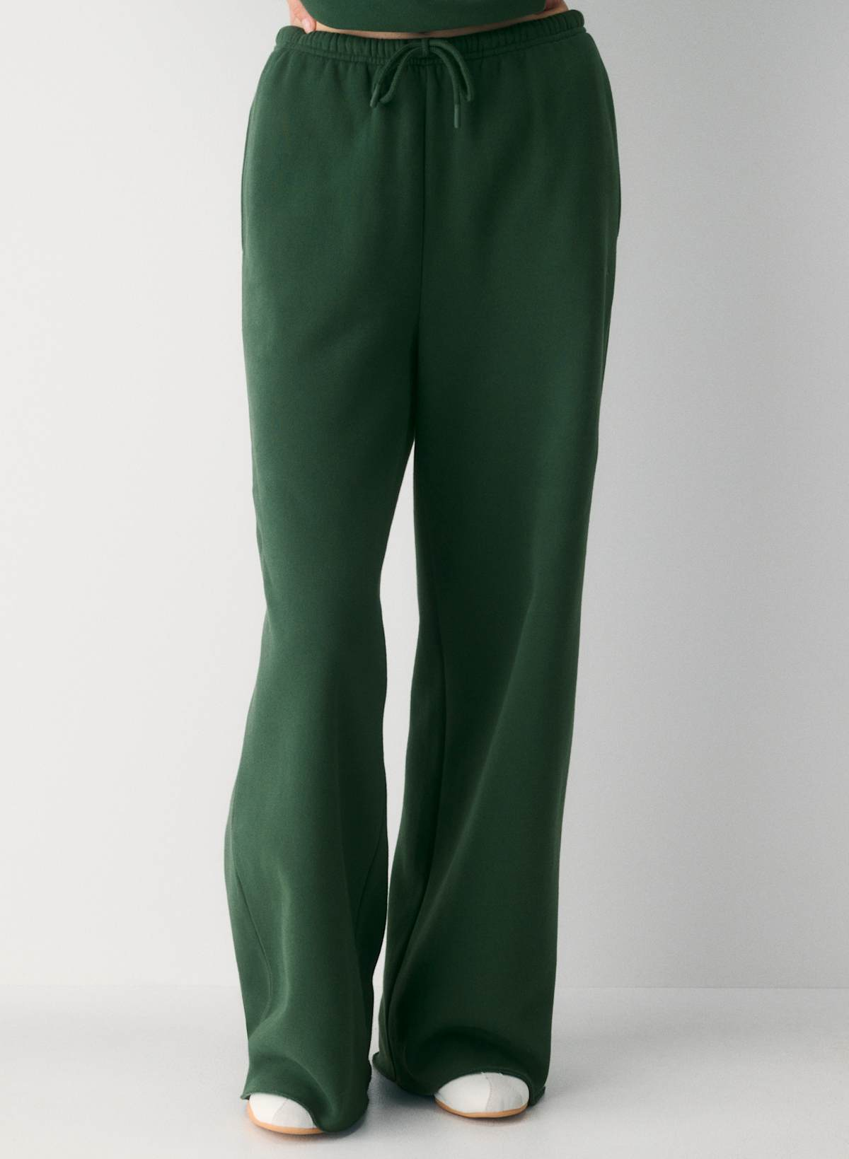 Colsie Fleece Wide Leg Lounge Pants