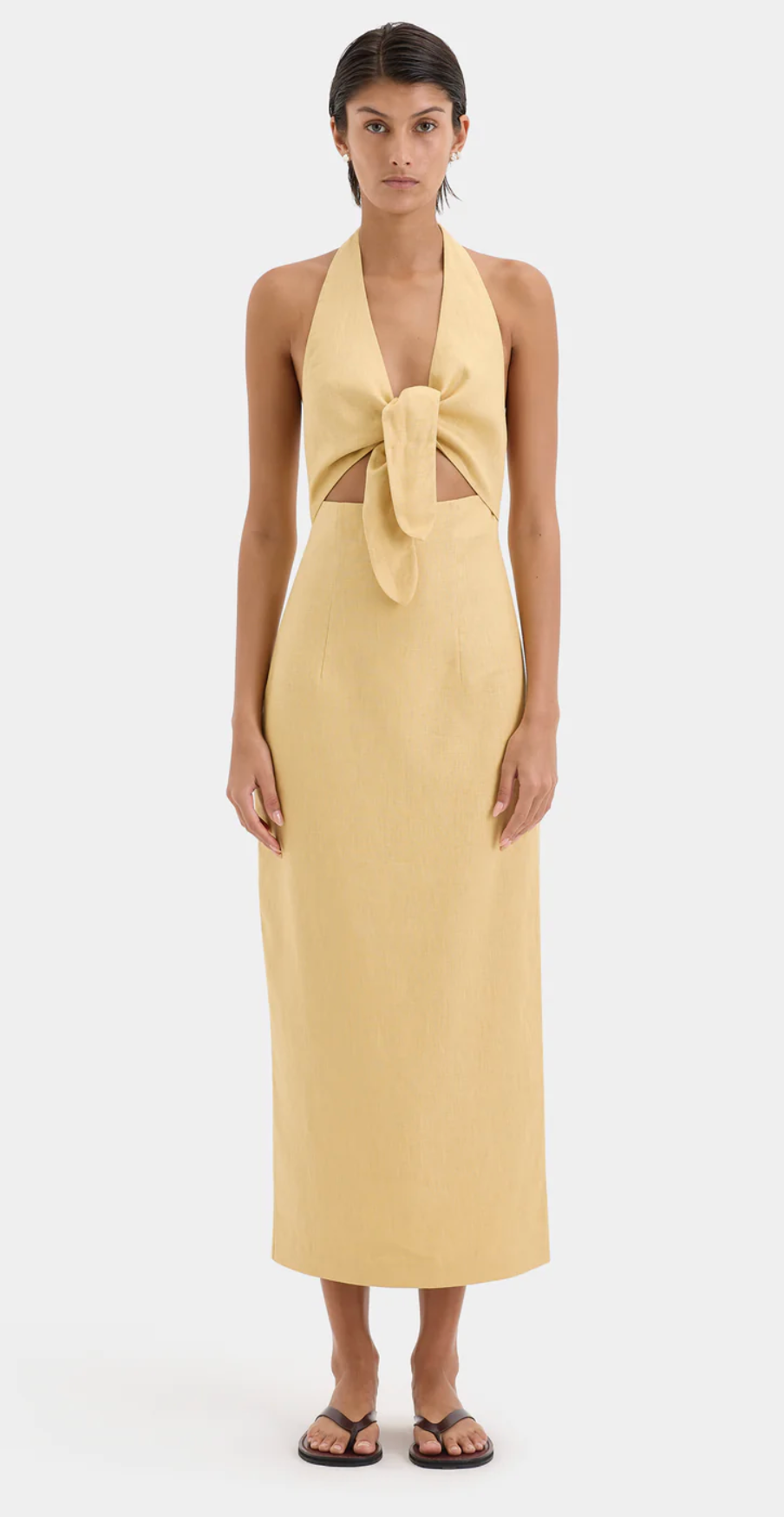 Zara + Limited Edition Zara Studio Dress With Beaded Strings
