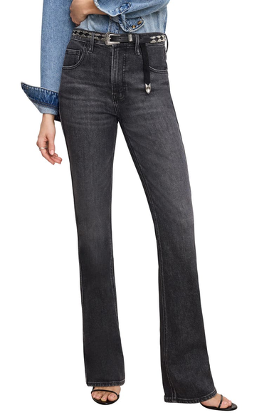 Zara + ZW PREMIUM SKINNY FLARE SENA BLUE JEANS Zara + ZW PREMIUM SKINNY FLARE SENA BLUE JEANS