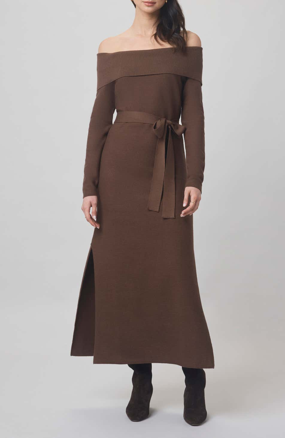 Mango + Pleated bicolor dress