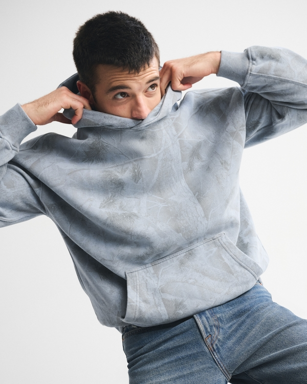 Abercrombie & Fitch + Collarless Tweed Jacket