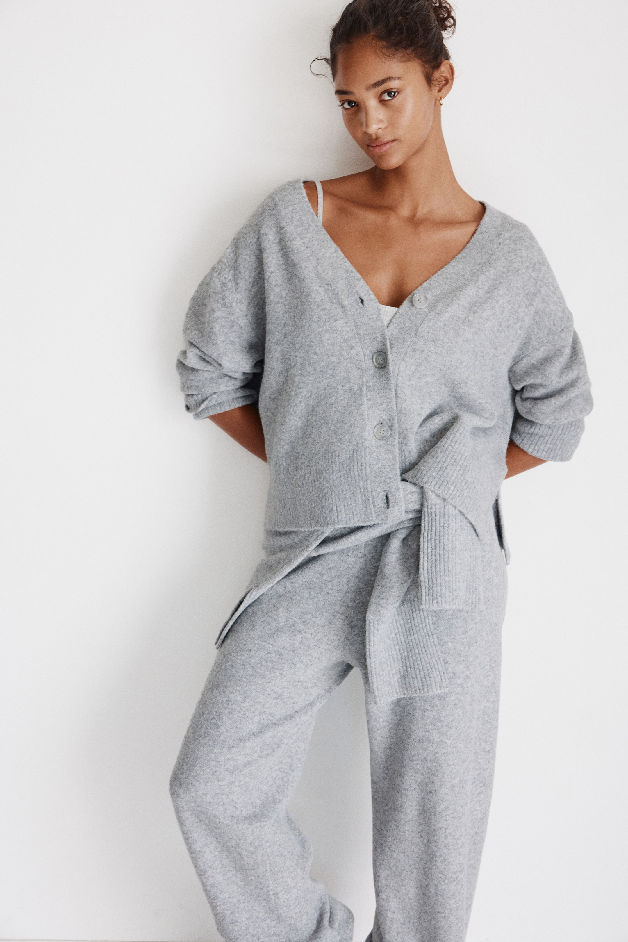 Uniqlo x Mame Kurogouchi + 3D KNIT RIBBED LONG-SLEEVE SWEATER