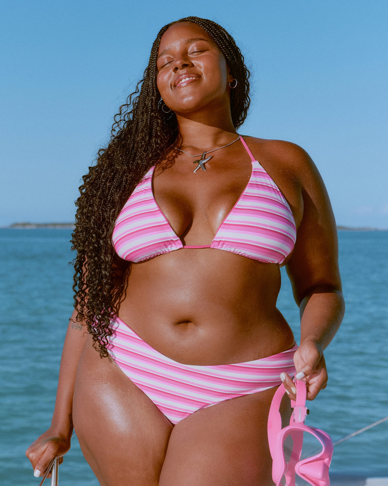 Agua Bendita x Target + Dainty Floral Tile Print Cheeky One Piece