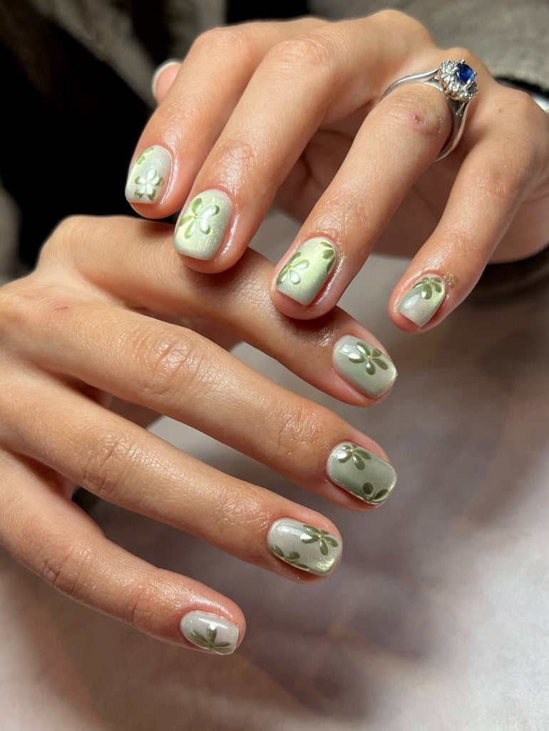 Tiny Tulips To Sage Chrome: 16 Nail Trends To Ring In Spring