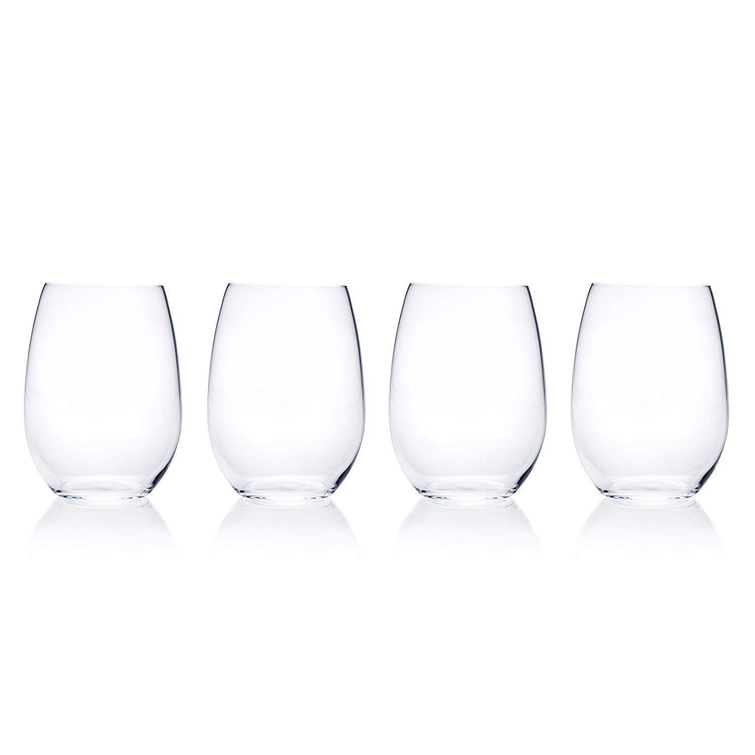 Mikasa + Stemless Wine Glass, Set of 4