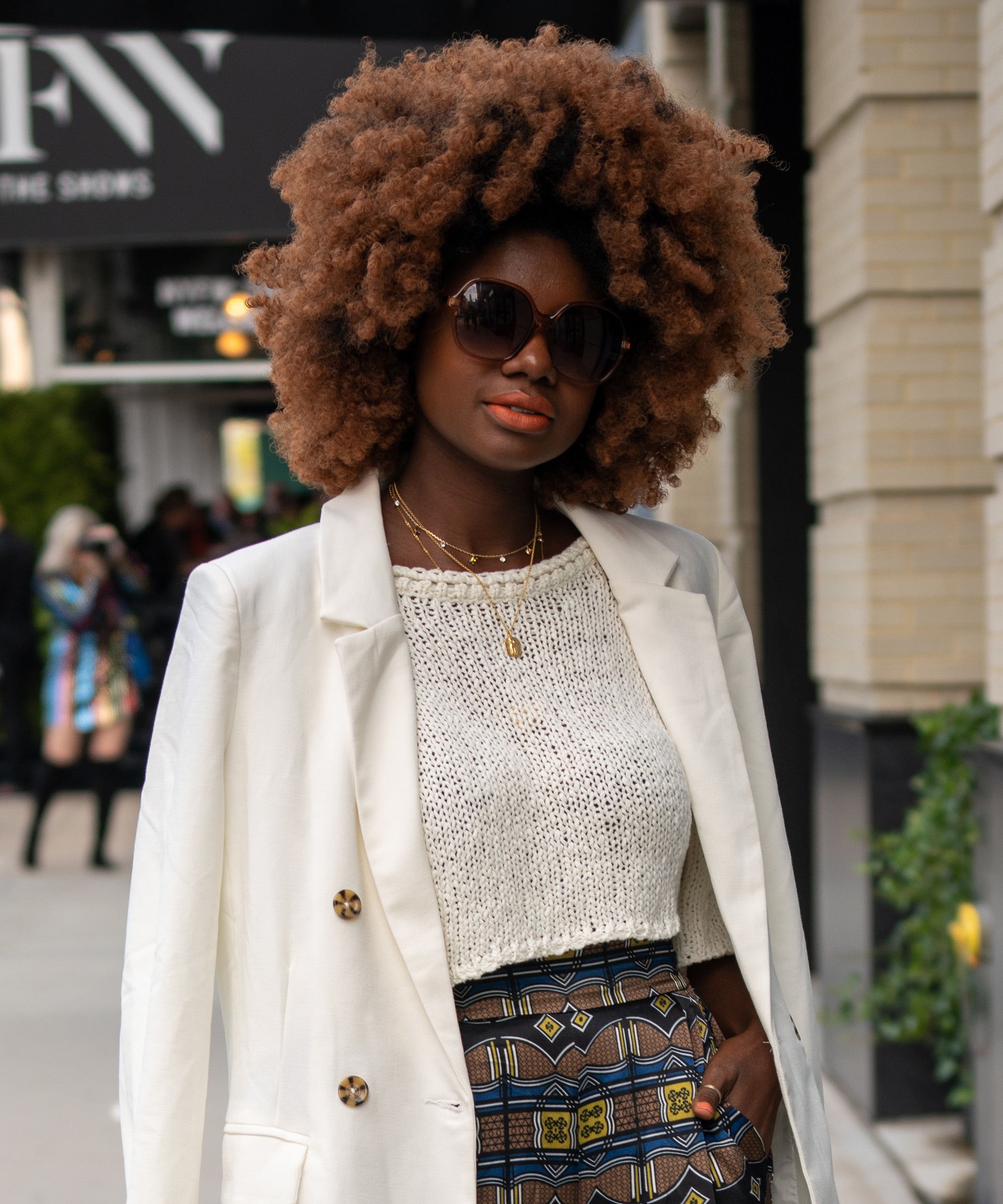 Nyfw Natural Hair Street Style To Runway Looks
