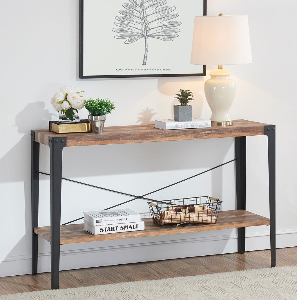 O K Furniture 2 Tier Sofa Table