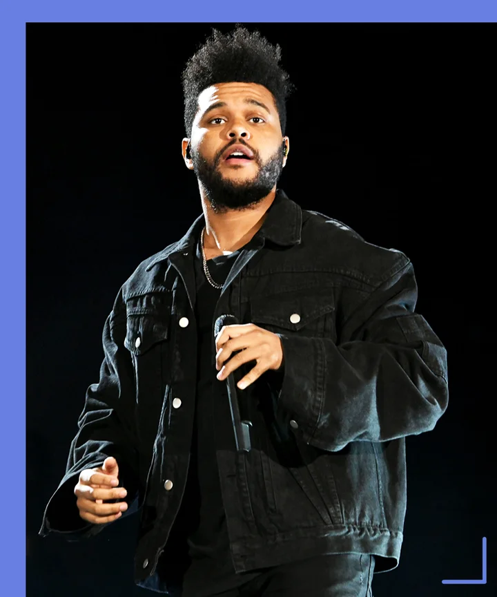The Weeknd Reveals New Afro Hair And Mustache At Tiff