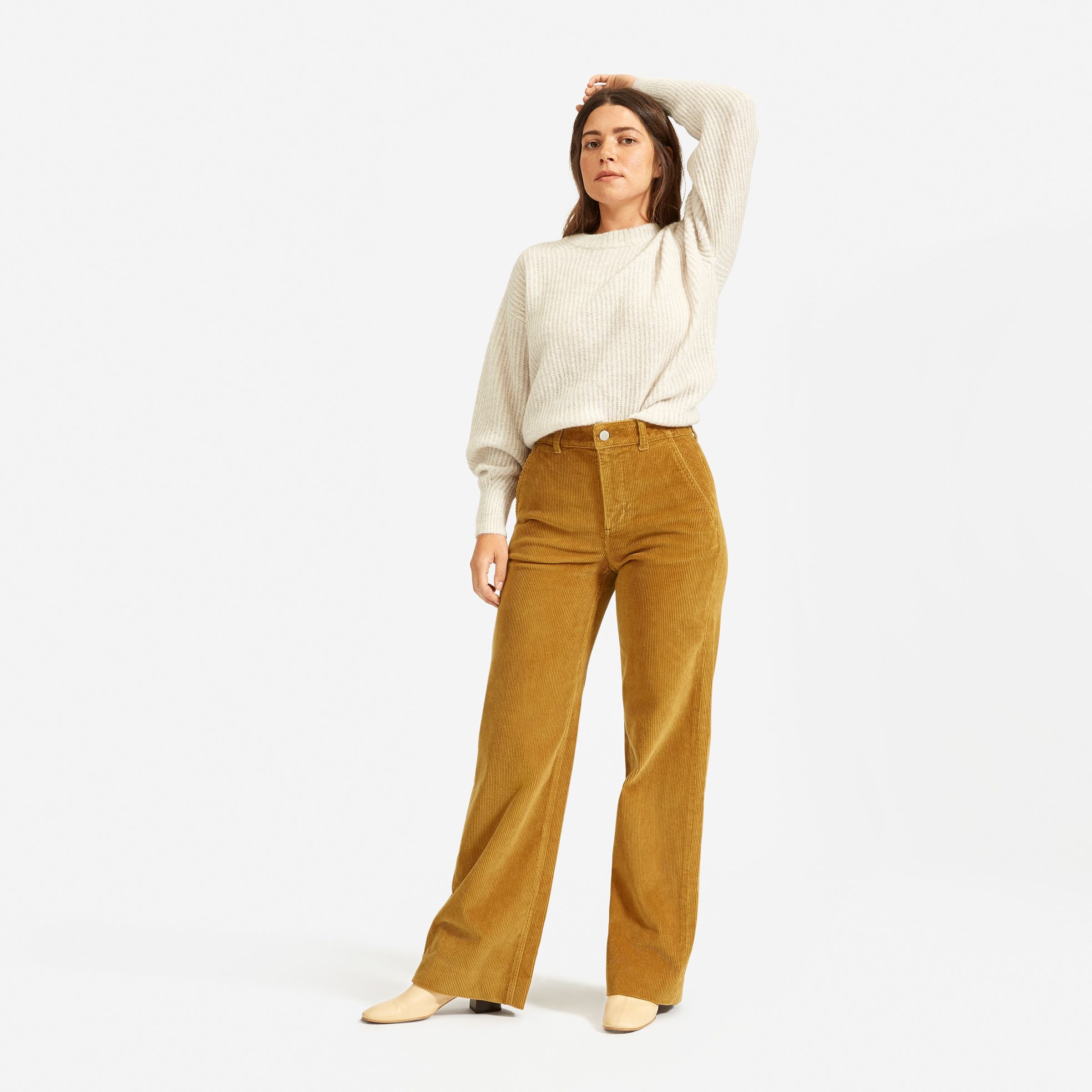 Everlane + The Corduroy Wide Leg Pant