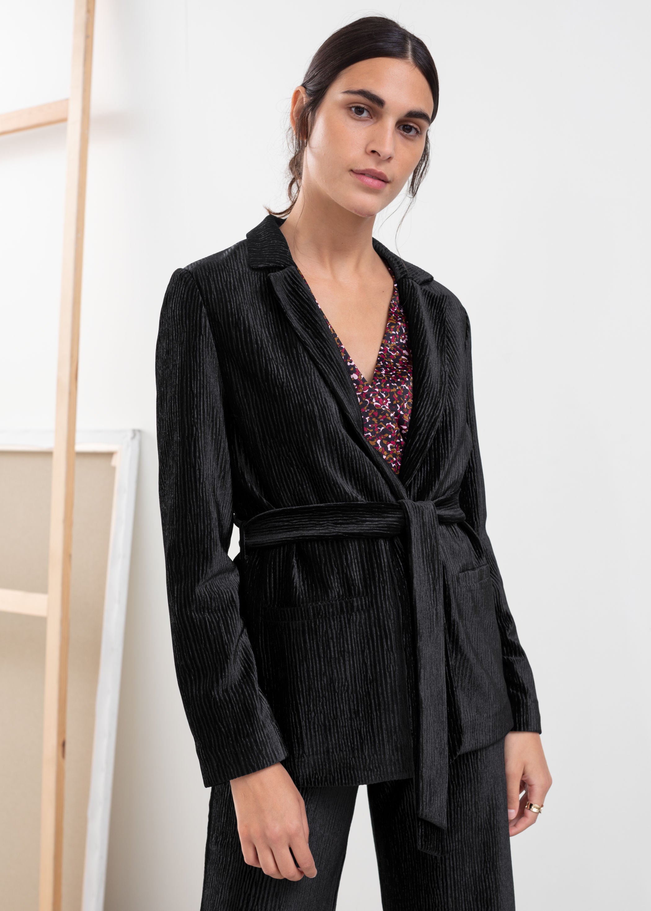 velour tie