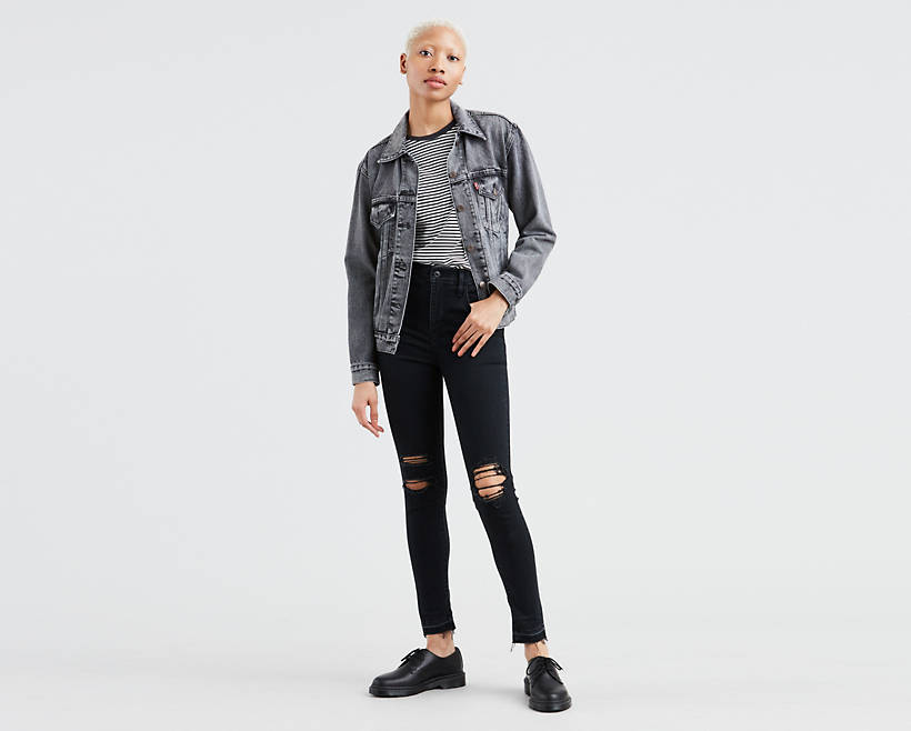 levi's 720 super skinny black