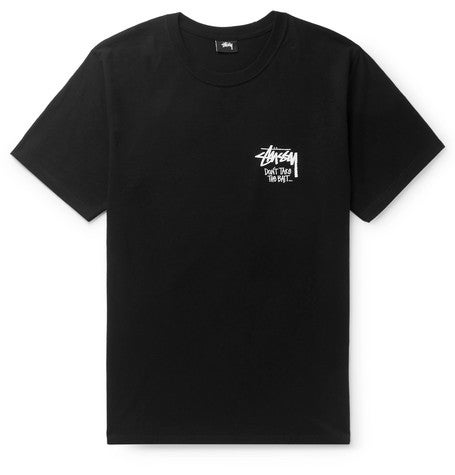 Stussy + Slim-Fit Printed Cotton-Jersey T-Shirt