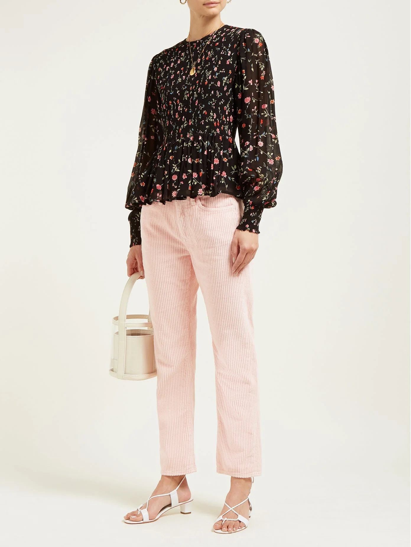 Jeans Jeans Daily high-rise corduroy trousers - Main Image