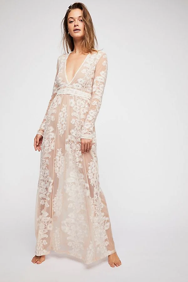 For Love And Lemons Temecula Maxi Dress