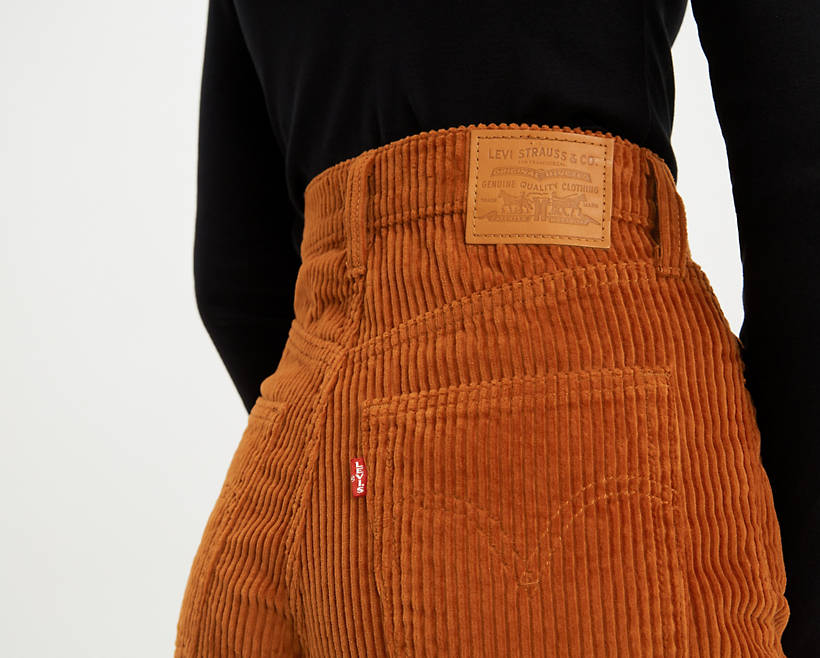 ribcage cord wide leg