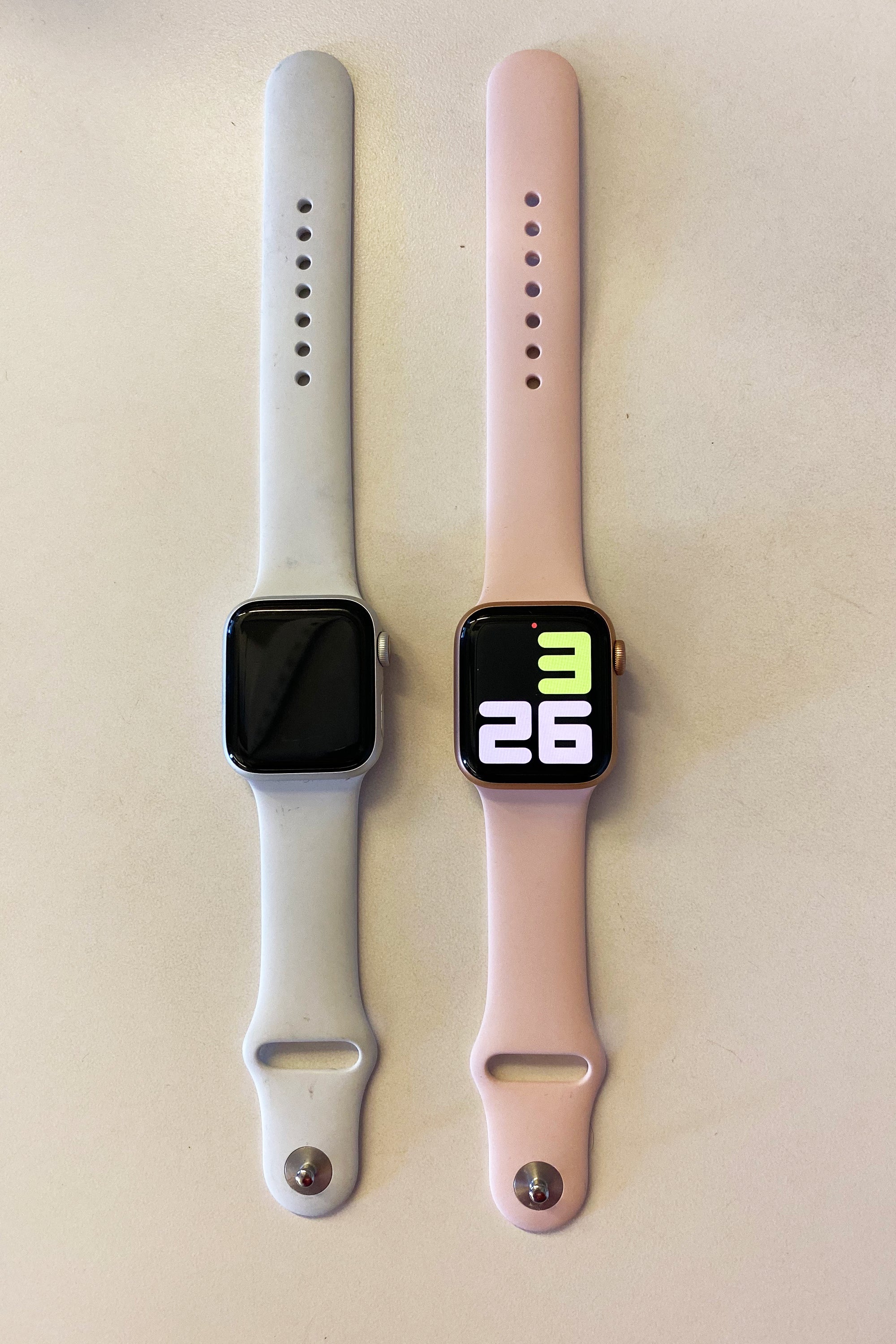 gold pink apple watch series 4