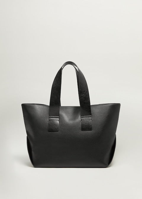 Shoulder Bag Handbag Tote Shopper SHOPPER BAG by ADA'MIAK™ BLACK 