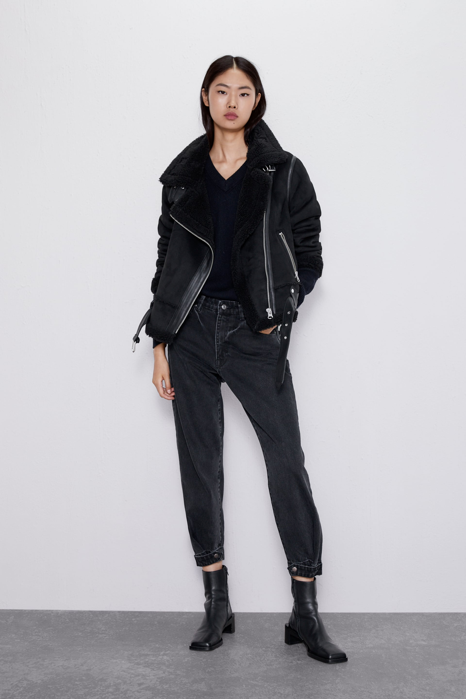 ロビ【L'Appartement】Double face Jacket ロビ【L'Appartement ロビ【L'Appartement】Double face Jacket ロビ【L'Appartement