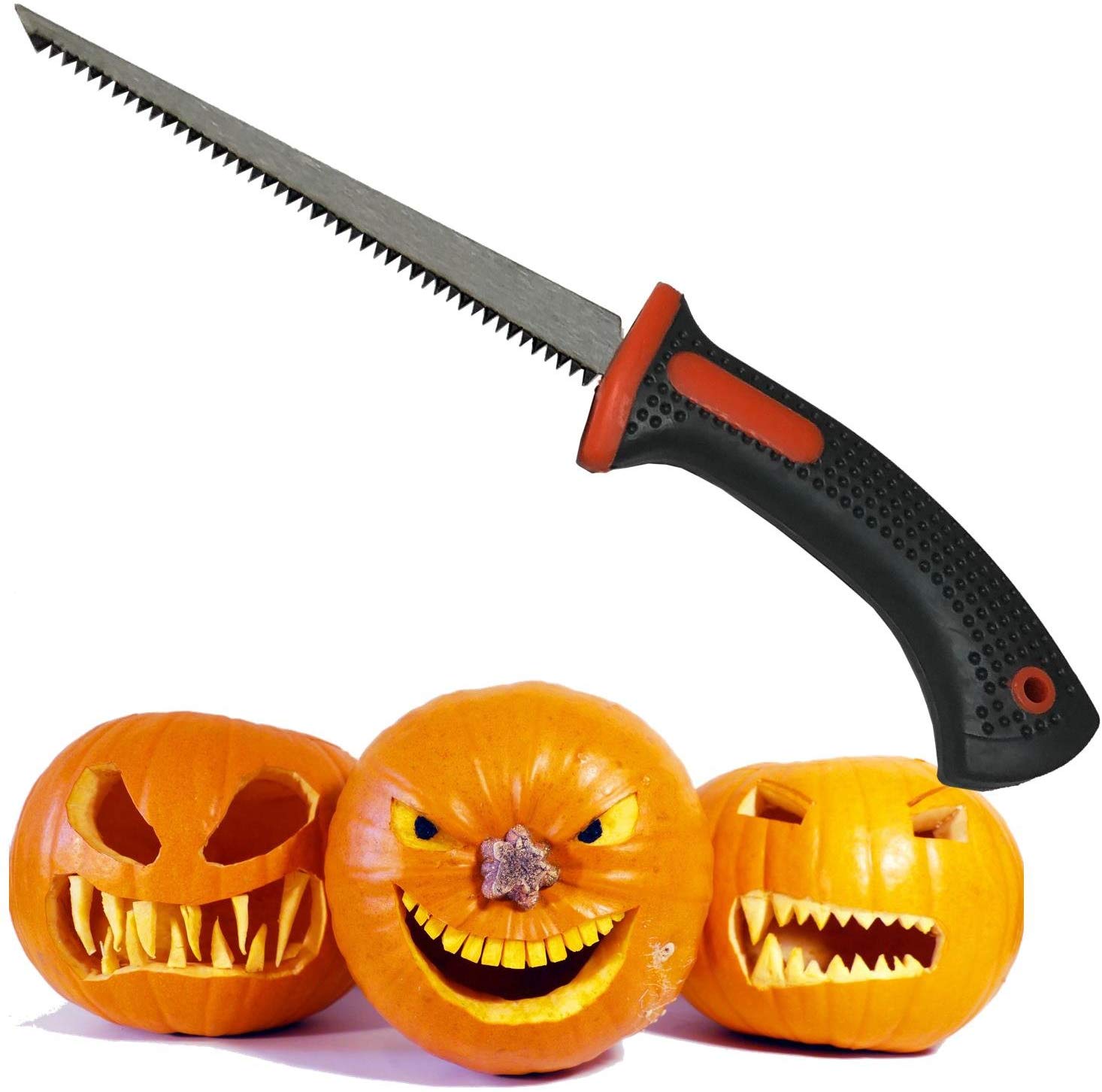 Pumpkin Carving Tools Kit 13 Pieces Heavy Duty Stainless Steel Pumpkin Carving Tool Jack-O-Lantern Sculpting Set with Storage Tool Bag Halloween Party Supplies
