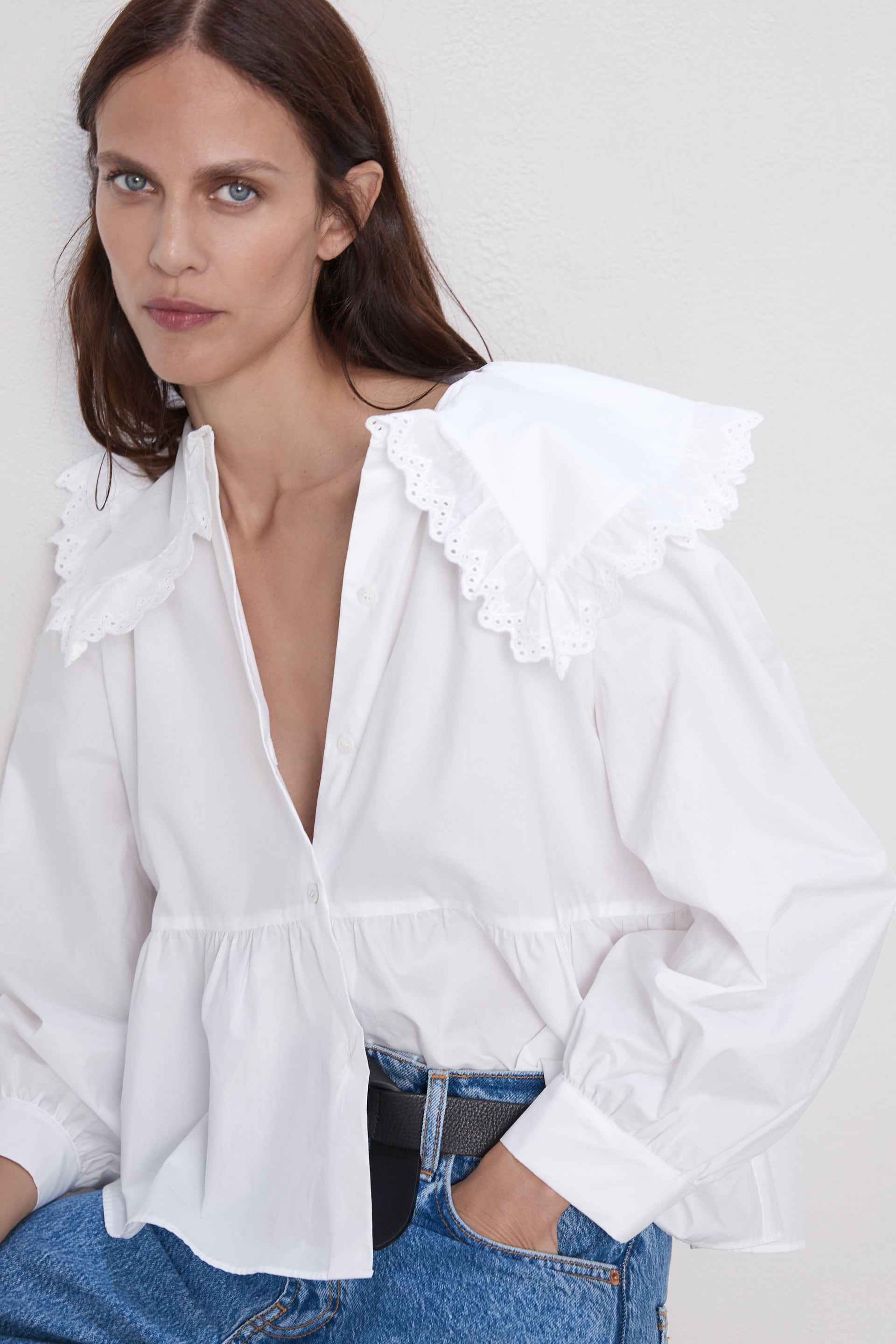 zara collar shirt