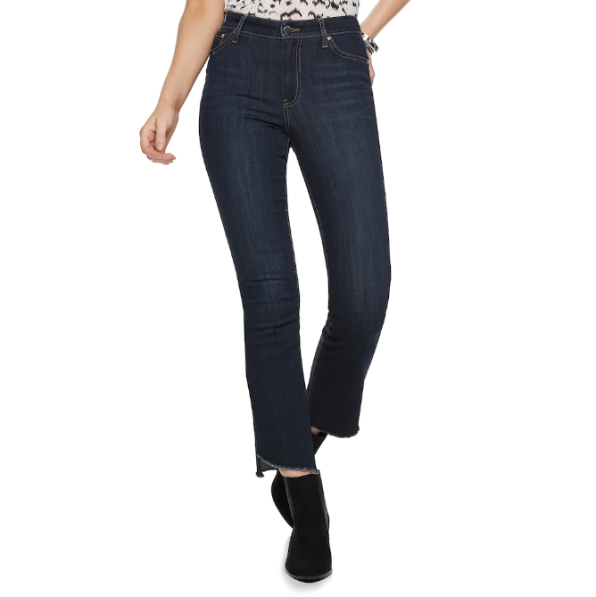 Nine West + Delancy High-Rise Kick Flare Jeans