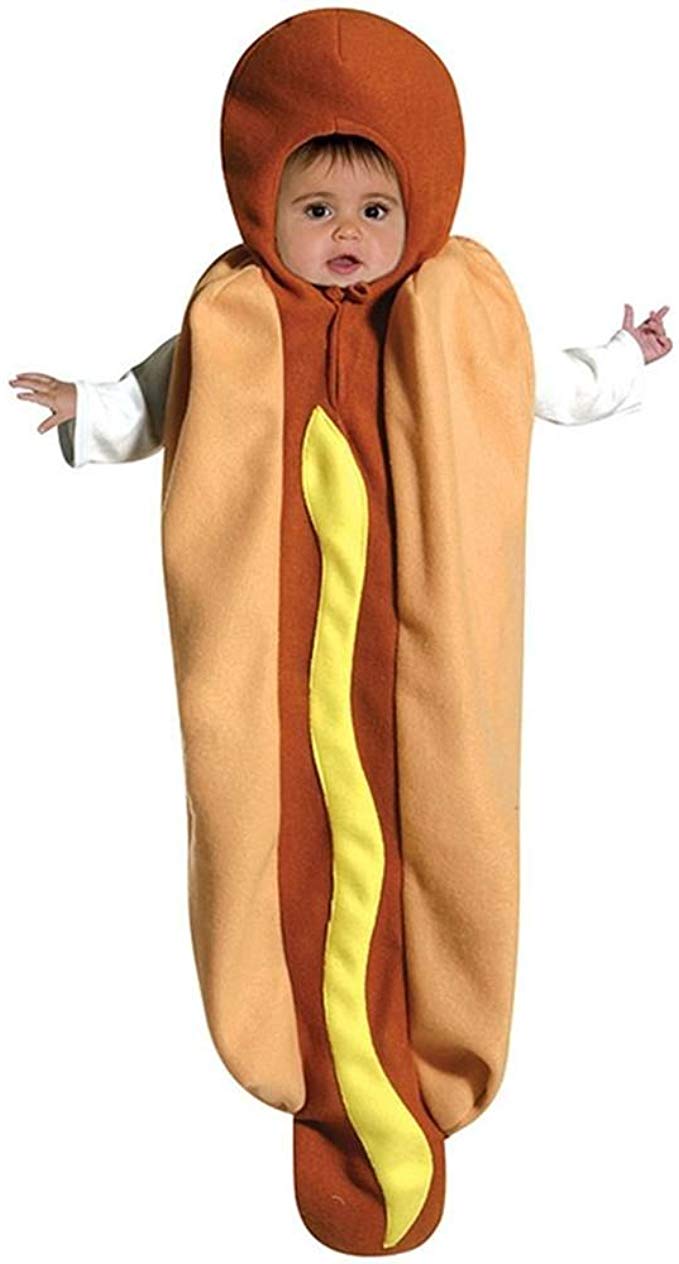 Rasta Imposta + Baby Hot Dog Costume