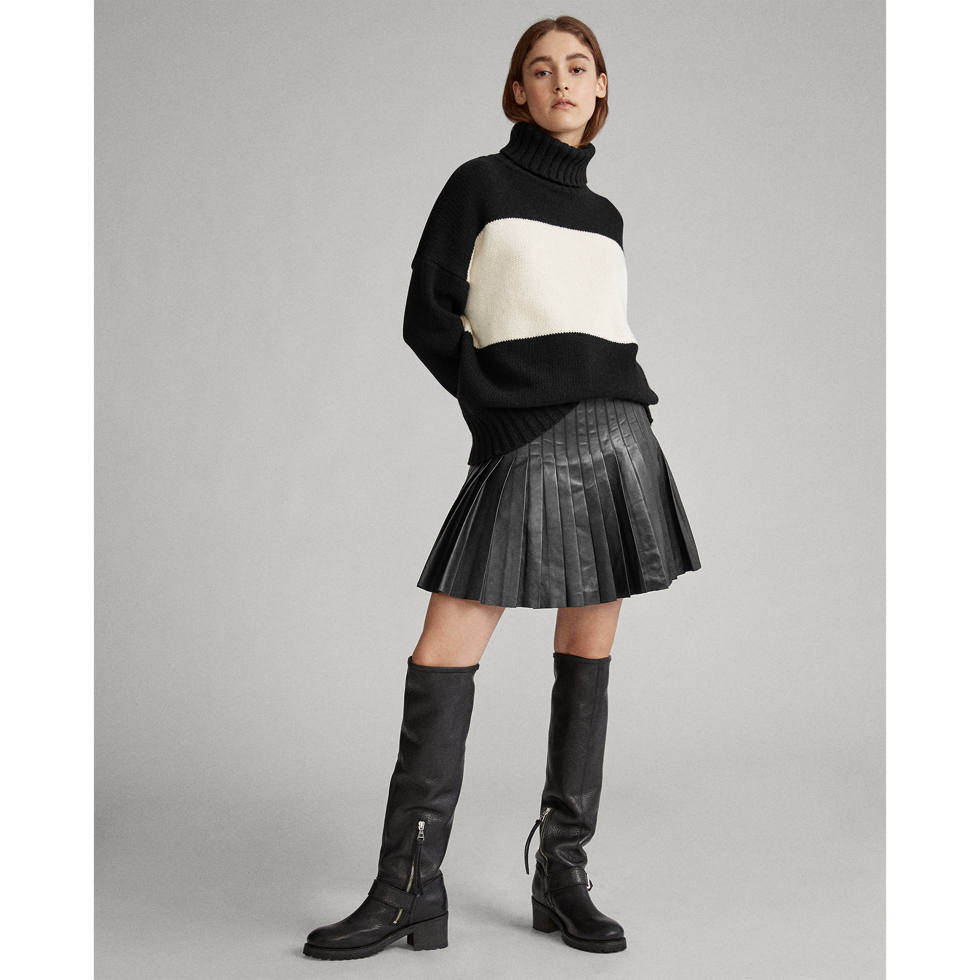 Ralph lauren pleated mini skirt Clearance