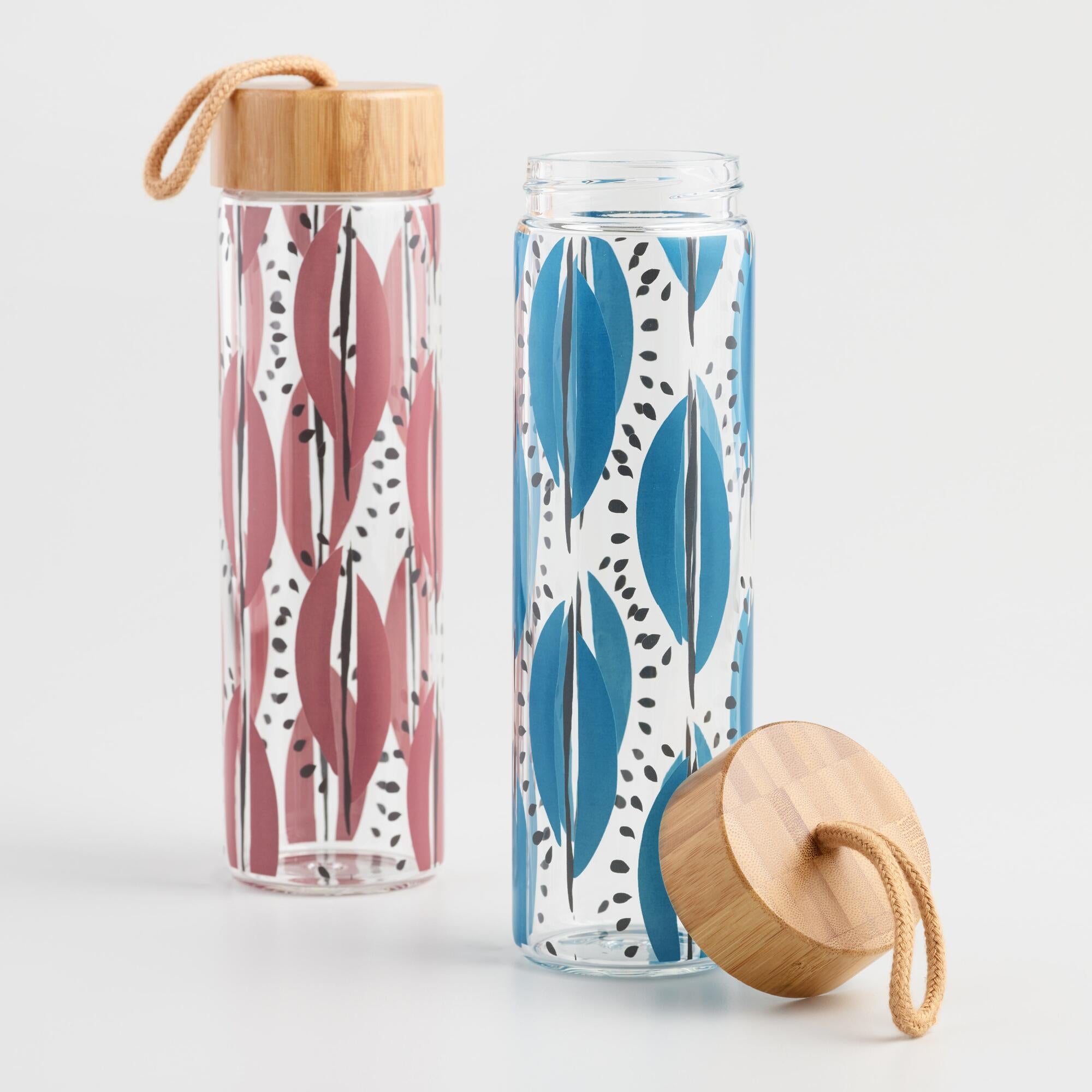 glass water bottle david jones