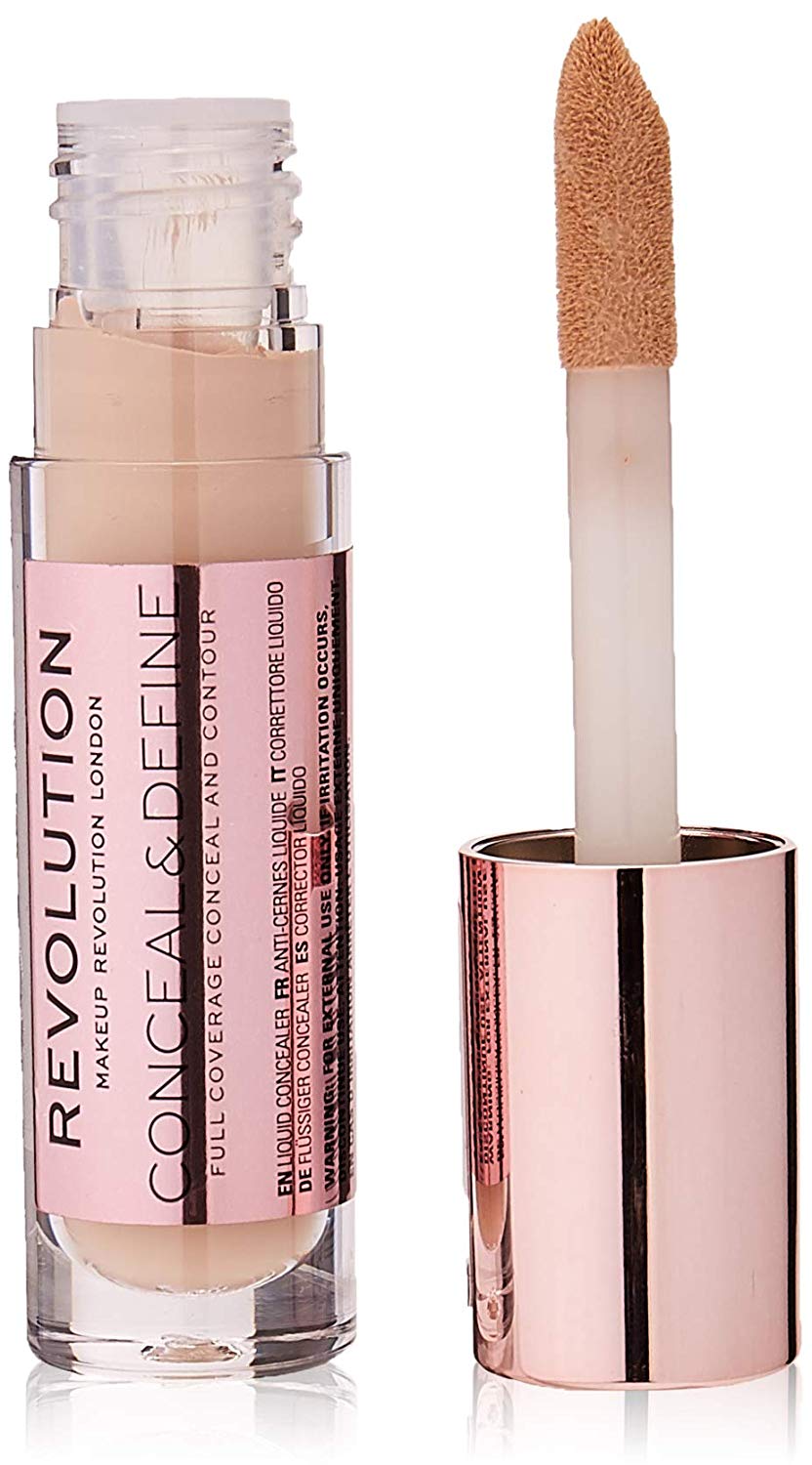 Makeup Revolution + Makeup Revolution Conceal & Define Full Coverage 