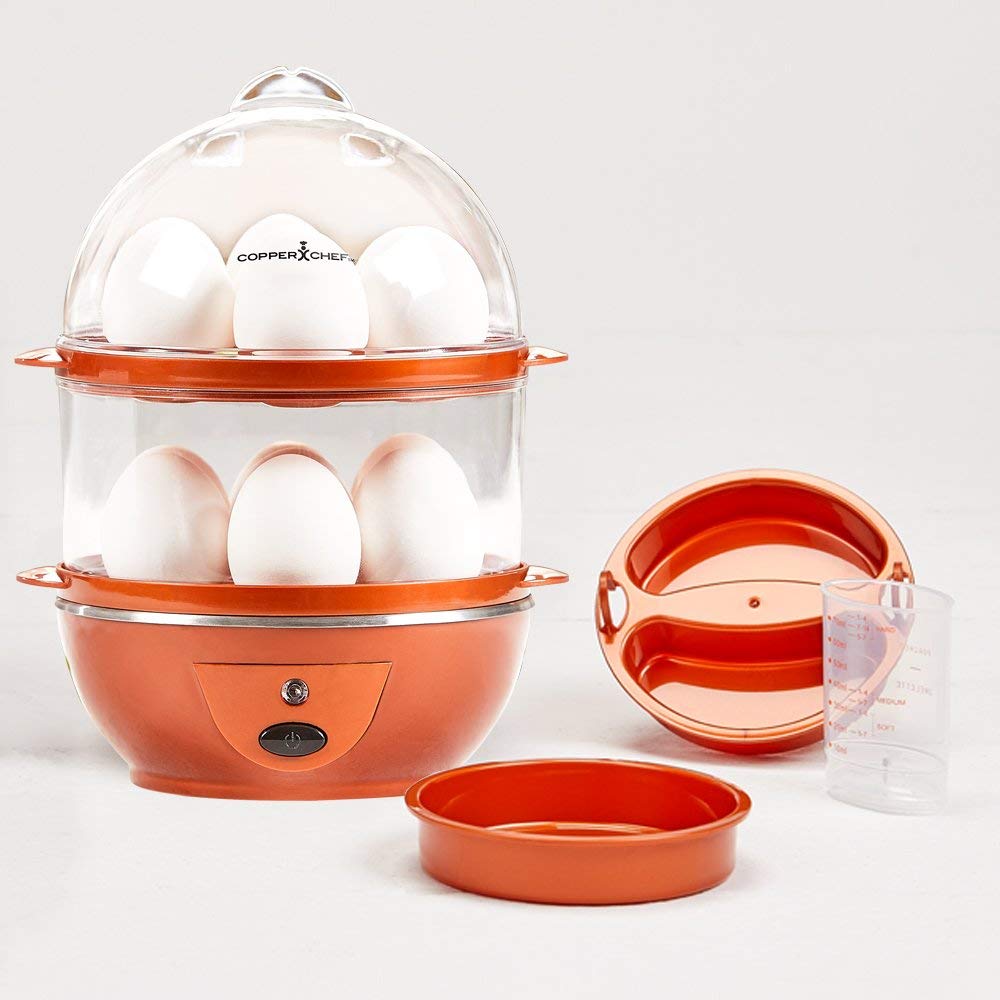 Copper Chef + Perfect Egg Maker, 14-Egg Capacity
