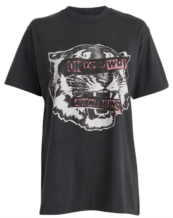 Anine Bing Tiger Eyes Lili T-Shirt