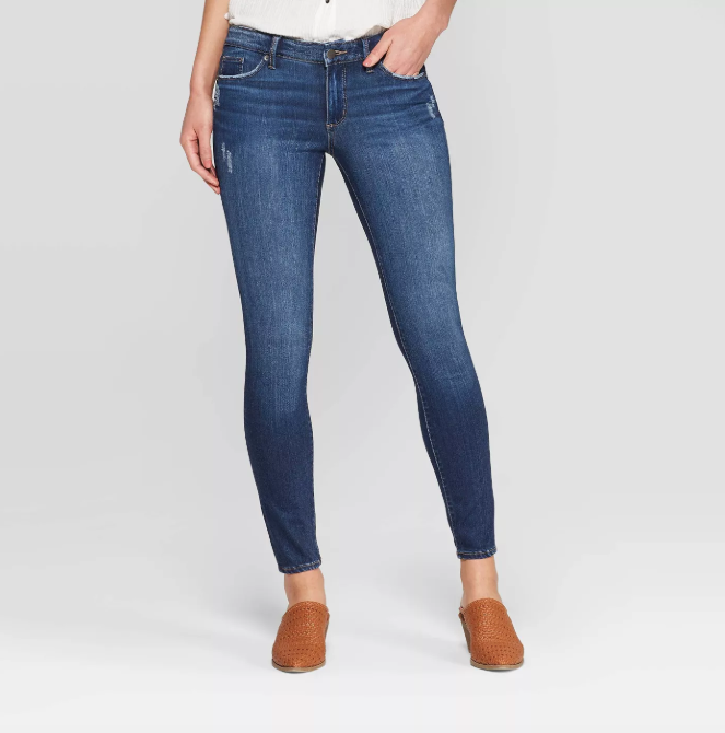 Universal Thread + Women’s MidRise Skinny Jeans