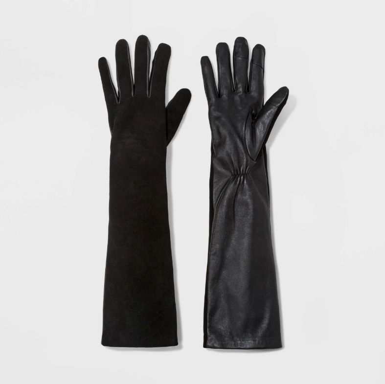A New Day Women 8217 S Fashion Mixed Long Leather Tech Touch Gloves - Women’s Leather Touchscreen Gloves A New Day Women 8217 S Fashion Mixed Long Leather Tech Touch Gloves - Women’s Leather Touchscreen Gloves