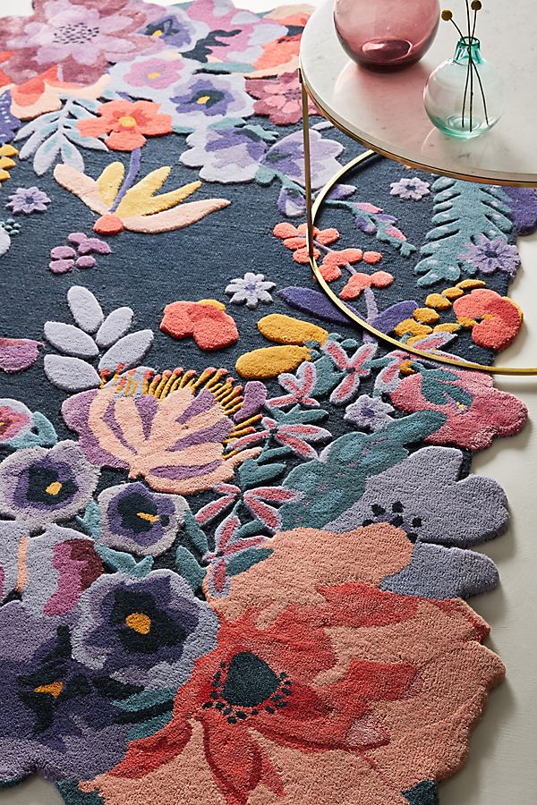 Anthropologie + Tufted Jardin Rug