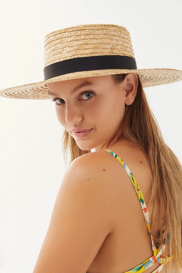 Urban Outfitters + UO Straw Boater Hat