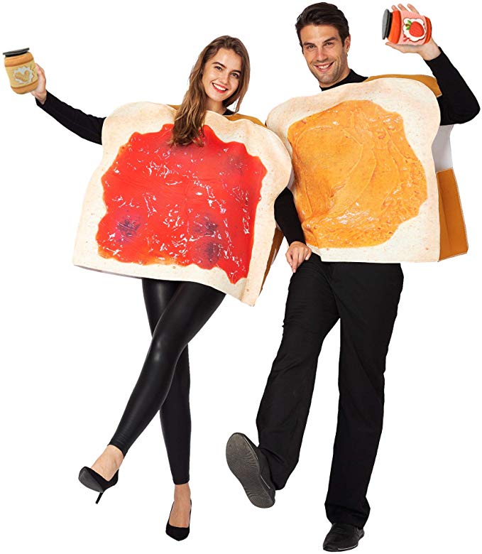 Amazon + Couples Halloween Costumes For The Peanut Butter To Your Jelly