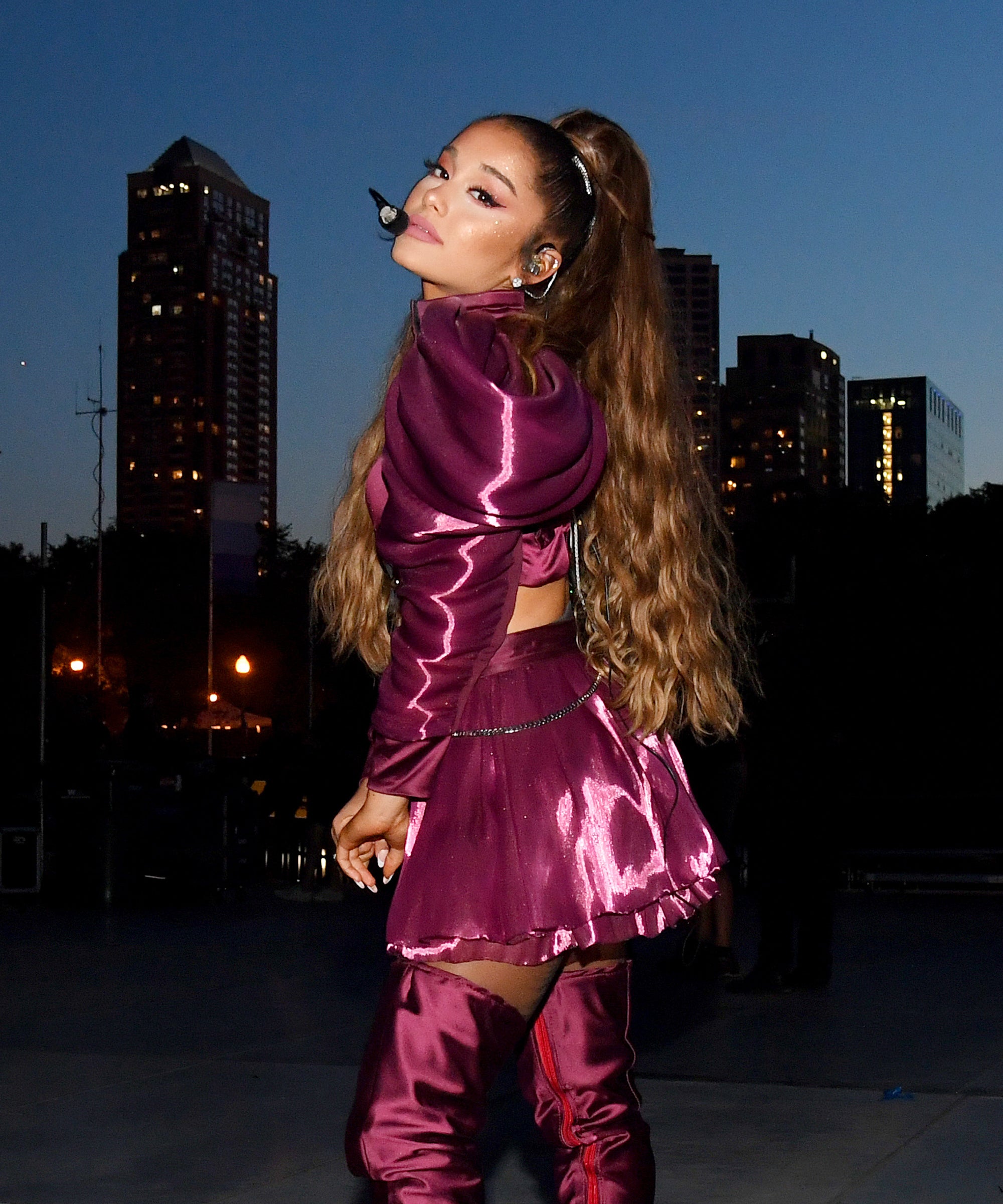Ariana Grande's Sleek Ponytail Is A Thing Of The Past | British Vogue