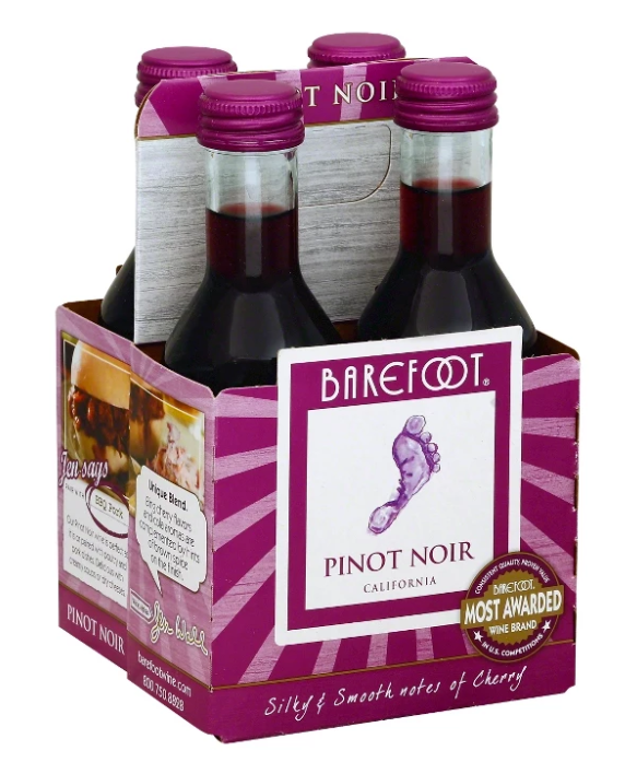 Barefoot Mini Wine Bottles 4 Pack Best Pictures and Decription