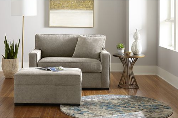 Macy s Radley 54 Fabric Chair Bed
