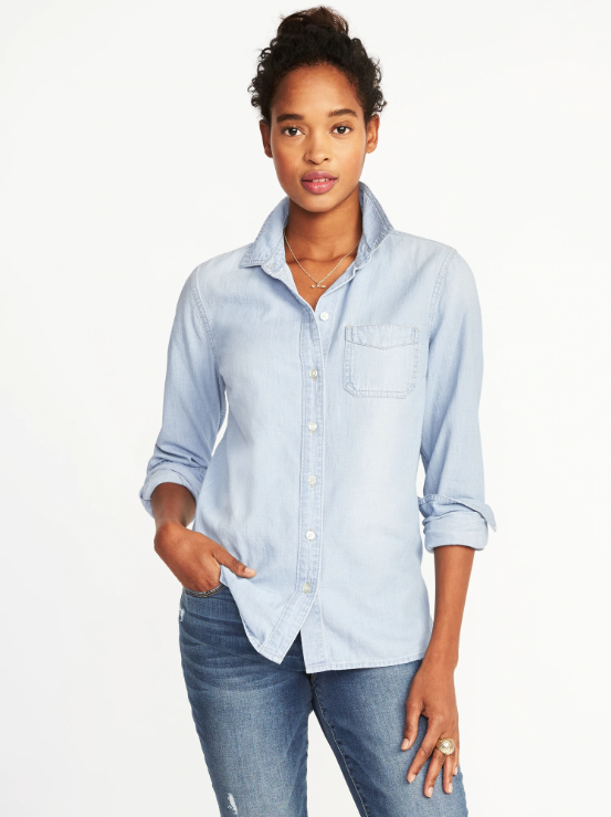 Old Navy + Classic Chambray Shirt