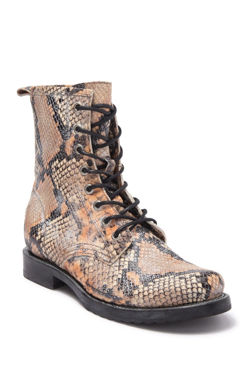 Frye clearance snakeskin boots