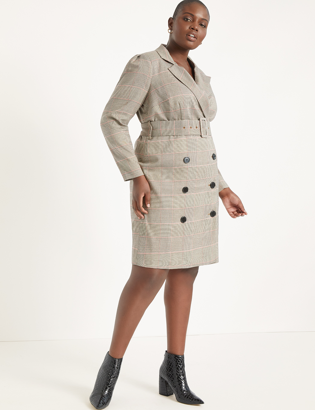 Puff sleeve 2025 blazer dress