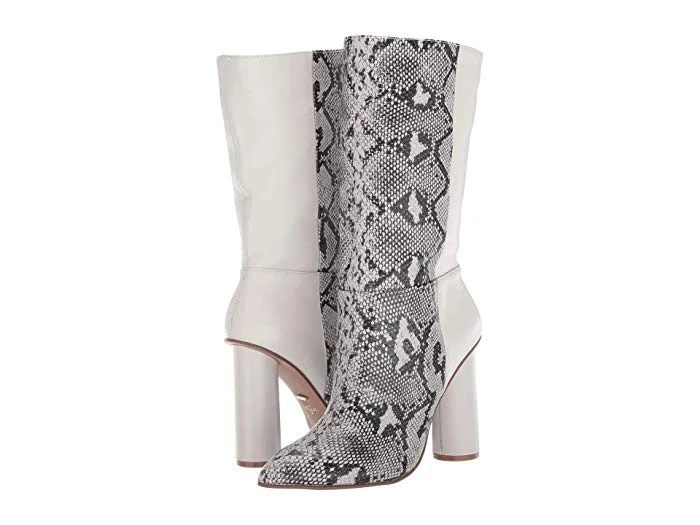 20 Snakeskin Print Boots That Are Surprisingly Neutral & Easy To Wear Snakeskin Print Boots,