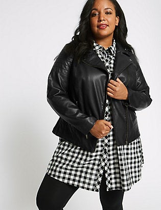 curve biker jacket