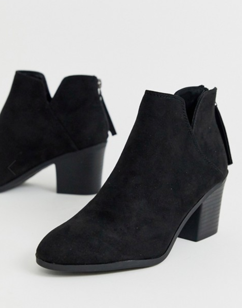 New Look + Heeled Ankle Boots
