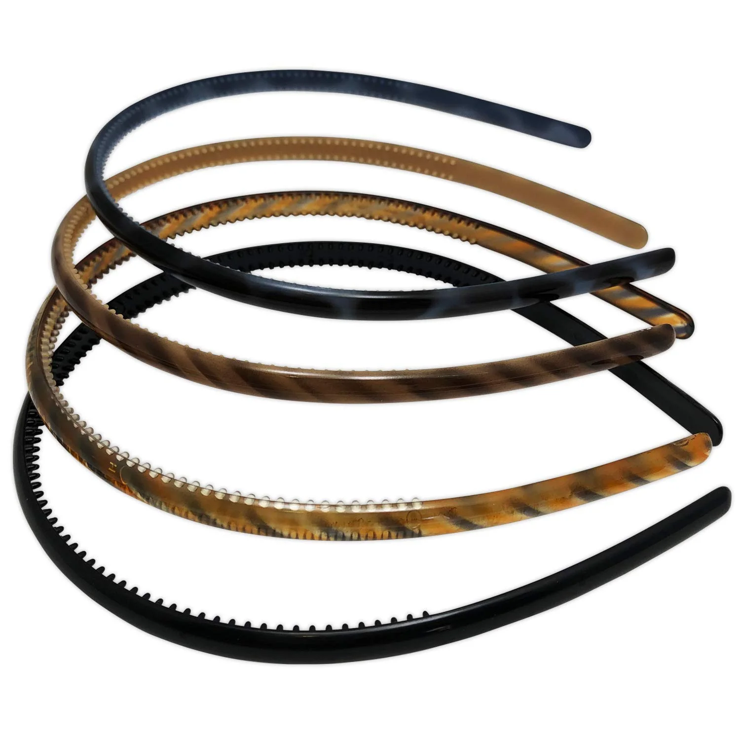Scunci Classic Scunci Skinny Plastic Headbands