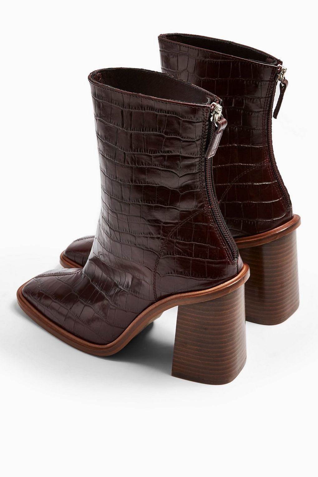Topshop sales croc boots
