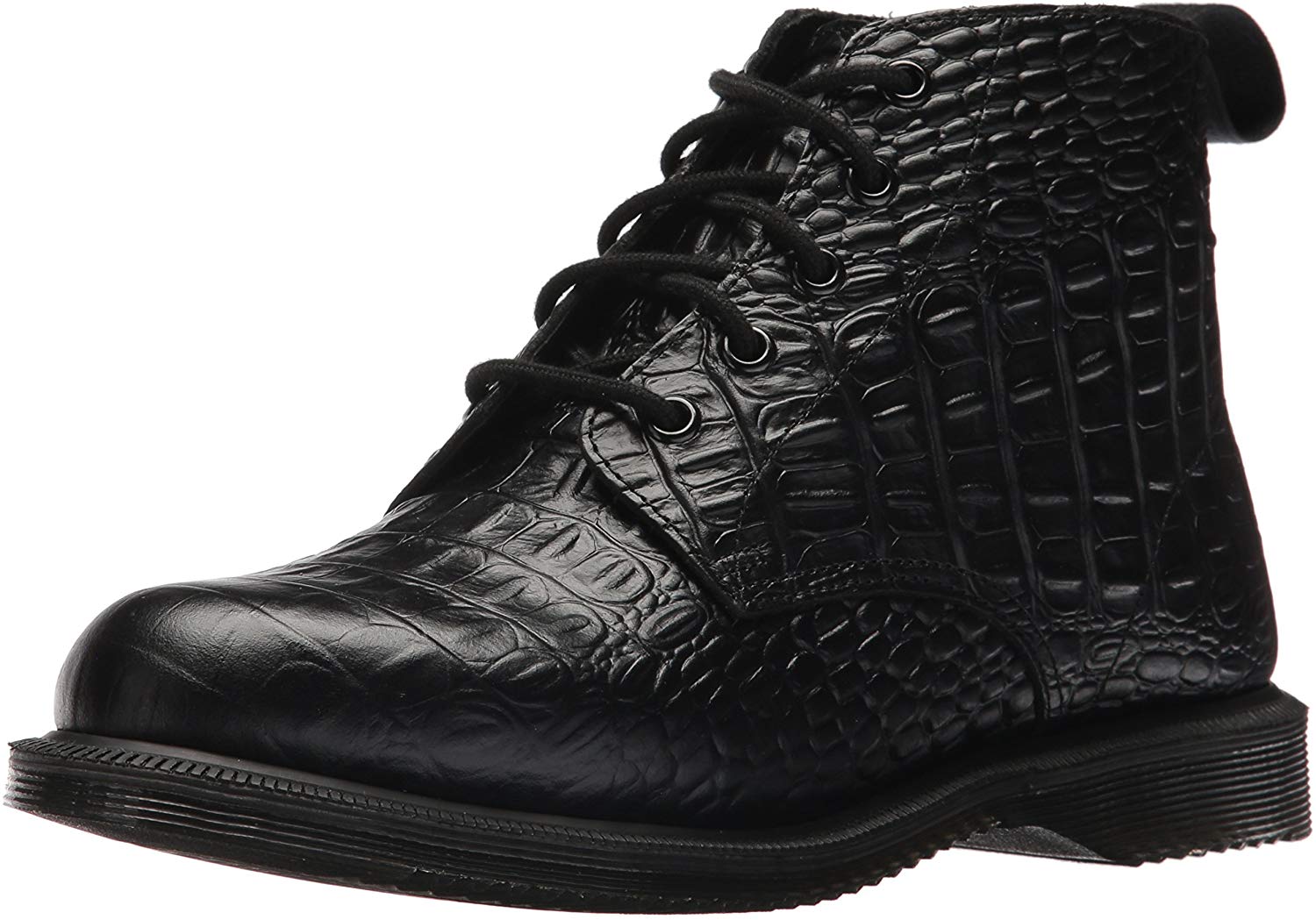 Dr. Martens + Emmeline Croc Lace-Up Boot